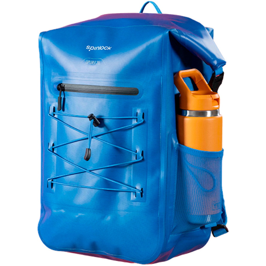 2026 Spinlock Explorer 35L Waterproof Roll Top Bag DW-PBW / 35AB - Atlantic Blue
